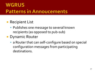 Enterprise Integration Patterns