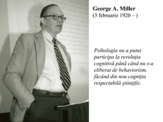 Psihologia Si Stiintele Cognitive