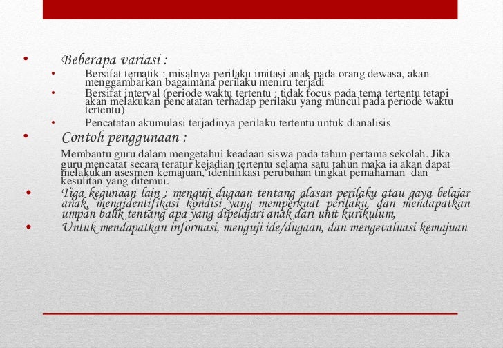 Psikodiagnostik observasi