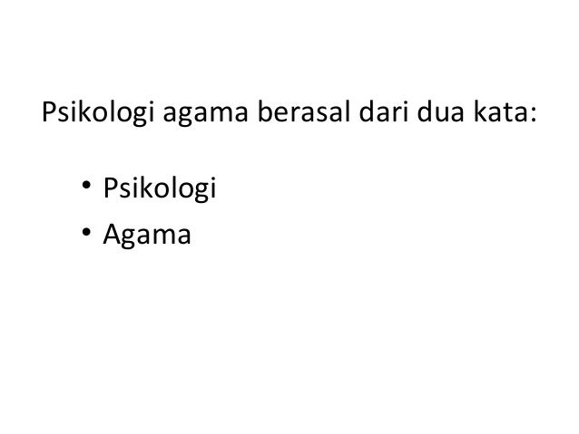 psikologi agama 1 psikologi agama 1
