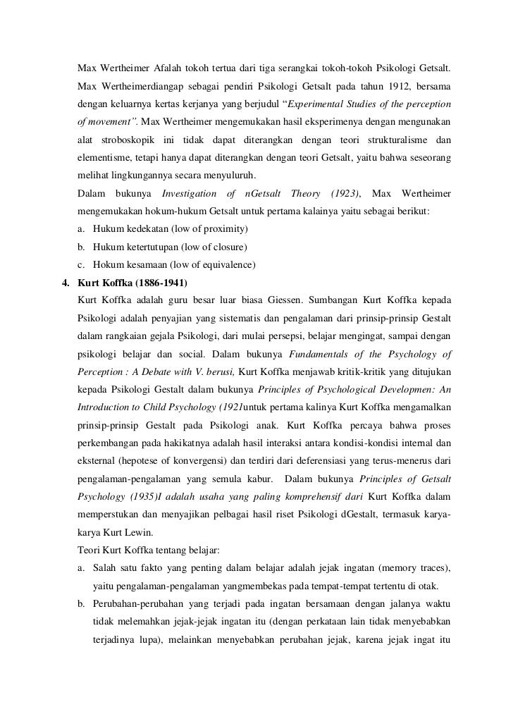 Psikologi Gestalt