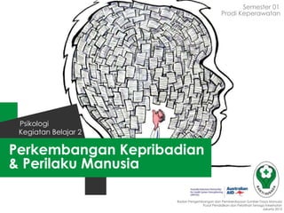 Semester 01
Prodi Keperawatan

Psikologi
Kegiatan Belajar 2

Perkembangan Kepribadian
& Perilaku Manusia
Badan Pengembangan dan Pemberdayaan Sumber Daya Manusia
Pusat Pendidikan dan Pelatihan Tenaga Kesehatan
Jakarta 2013

 