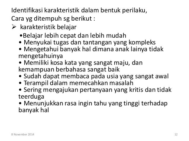Psikologi Pendidikan Tentang Bakat