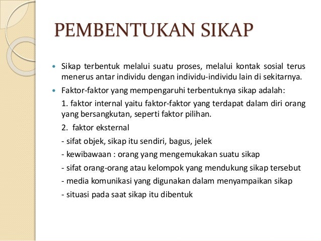Psikologi Sosial I Sikap Kelompok 9 Psikologi Sosial I Sikap Kelompok 9