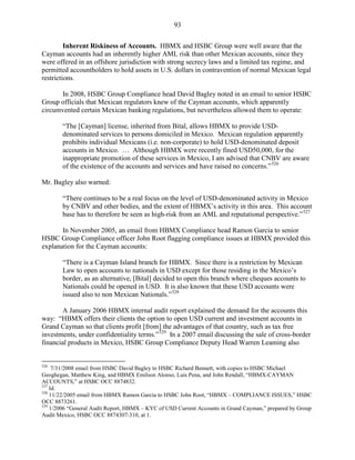 HSBC AML Case History | PDF