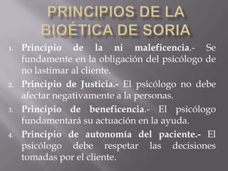 LOS  CONFLICTOS DE ROLExisten dos tipos:La peritación de un cliente anterior: Se debe recusar al peritaje al no poder mantener la imparcialidad. Se le deberá informar al juez, al igual que podrán ser solicitados los informes privados ya que pueden ser pruebas en el tribunal, las partes o el propio cliente.