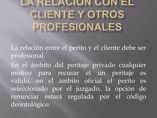 EL TERAPEUTA COMO TESTIGO JUDICIALSuele dirigirse a cuatro grupos de profesionales de la psicología:Psicólogos de instituciones penitenciarias.