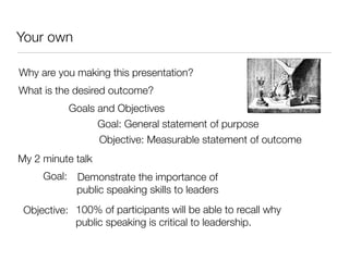 Public Speaking for Leaders