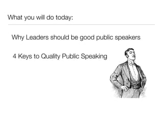 Public Speaking for Leaders