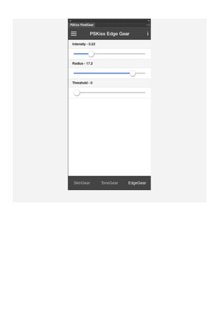 ادوات PixelGear 2 معالجه صور بروتريه للمصورين و ليمحبي تنقيه البشره مجاناا 