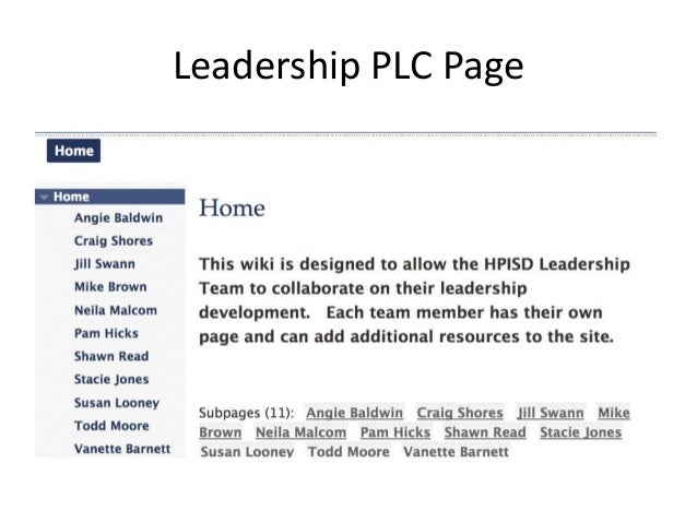 Evolution And Development Of Plcs At Highland Park Isd