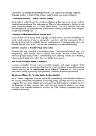 PSLE Chinese Composition Formats Every P6 Student Must Know.pdf
