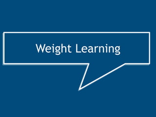 Probabilistic Soft Logic
Weight Learning
 