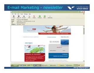 E-mail Marketing - newsletter
 