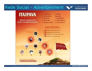 Rede Social - Advertainment
 
