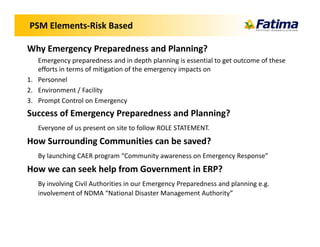 Process Safety Management Elements Glossary | PDF