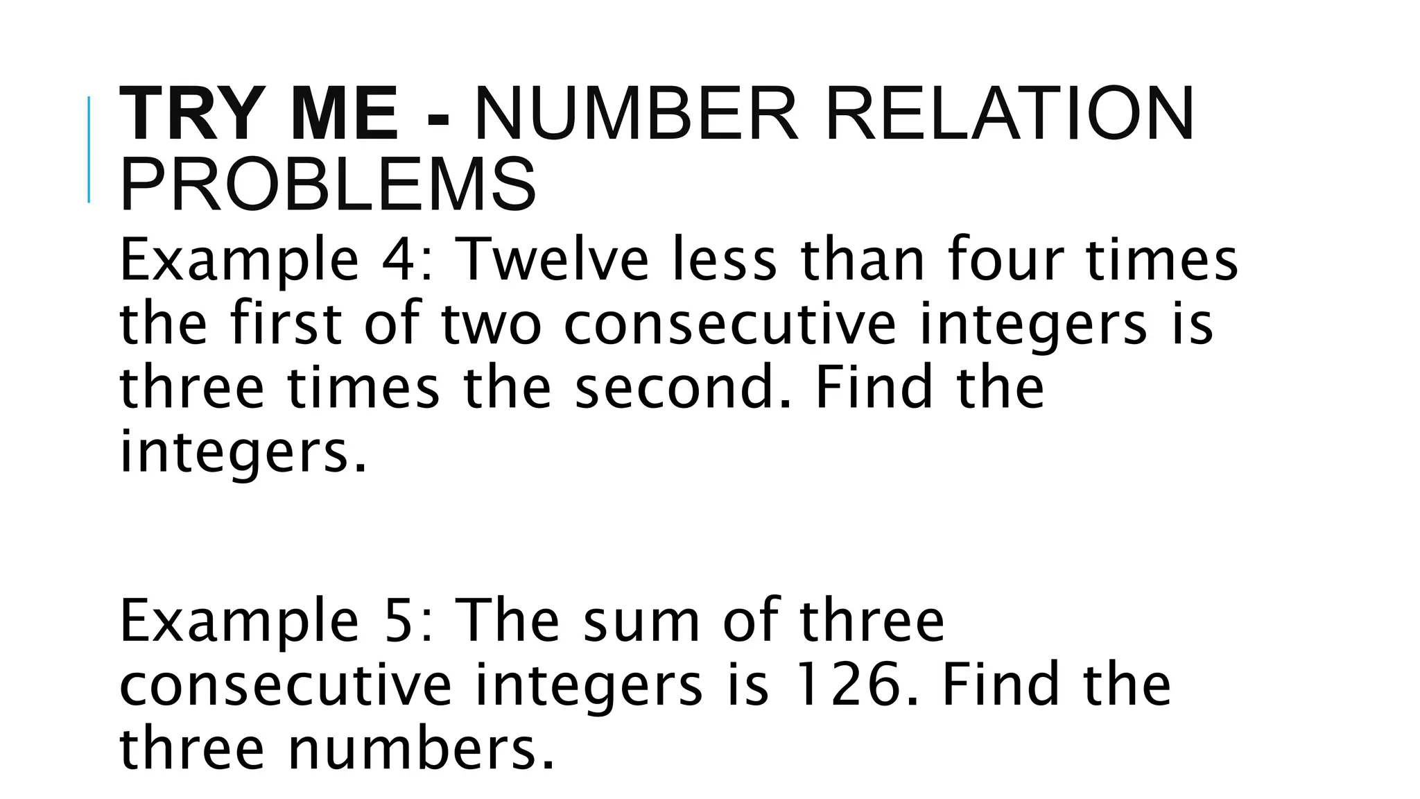 Problem solving mathematical investigation and modelling topic 1 pptx