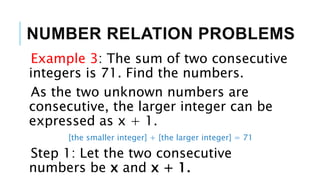 Problem Solving, Mathematical Investigation and Modelling - Topic 1 | PPTX