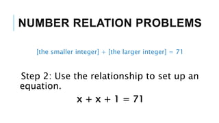 Relative In A Math Problem Problem Solving, Mathematical Investigation and Modelling - Topic 1 | PPTX