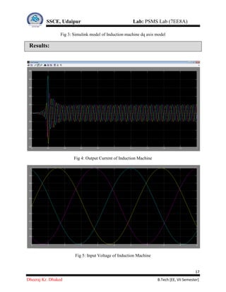 Power System Modeling and Simulation lab manual | PDF