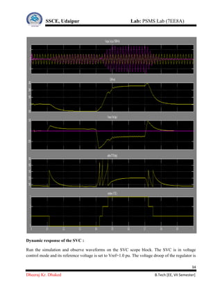 Power System Modeling and Simulation lab manual | PDF
