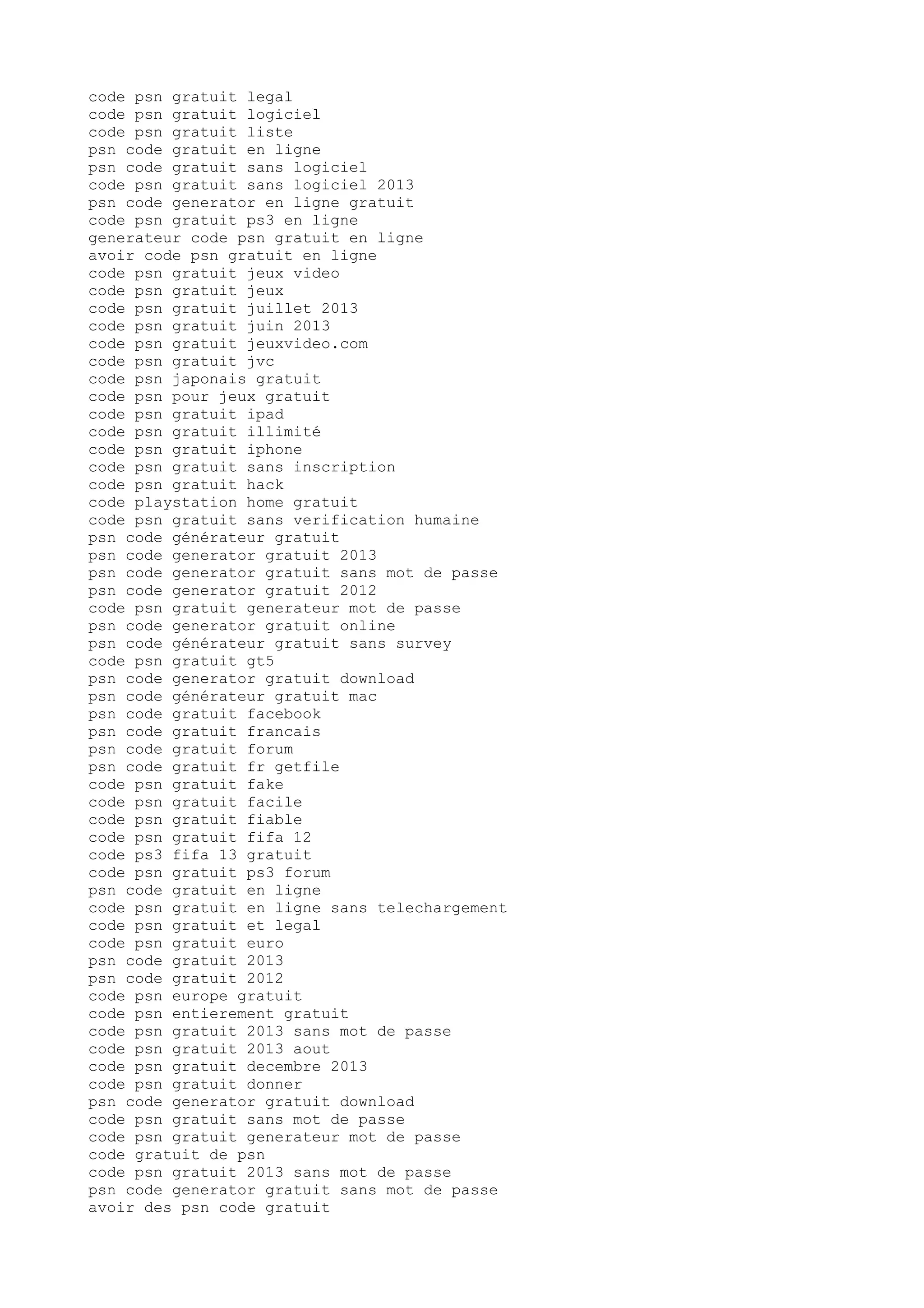Comment Avoir Un Compte Psn Gratuit PSN Code Gratuit