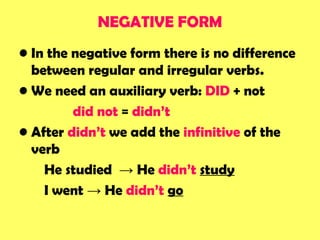 PPT - Dialogue in Simple Past Read the following discussion using the simple  past tense PowerPoint Presentation - ID:6689321