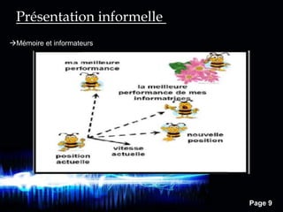 Page 9
Mémoire et informateurs
Présentation informelle
 