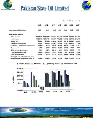 PSO Financial report 2013 with ratio analysis 