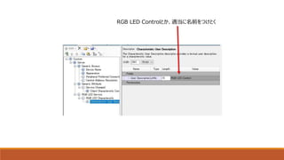 RGB LED Controlとか、適当に名前をつけとく
 
