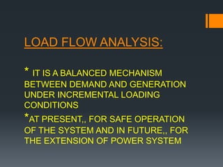 Power System Operation and Control | PPTX