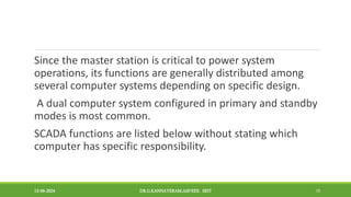 Power System Control Computer System PSOC Computer Control Of Power system .ppt