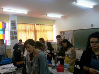 Παρασκευή ψωμιού στο 10ο Γυμνάσιο Νίκαιας