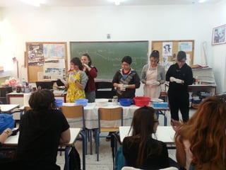 Παρασκευή ψωμιού στο 10ο Γυμνάσιο Νίκαιας