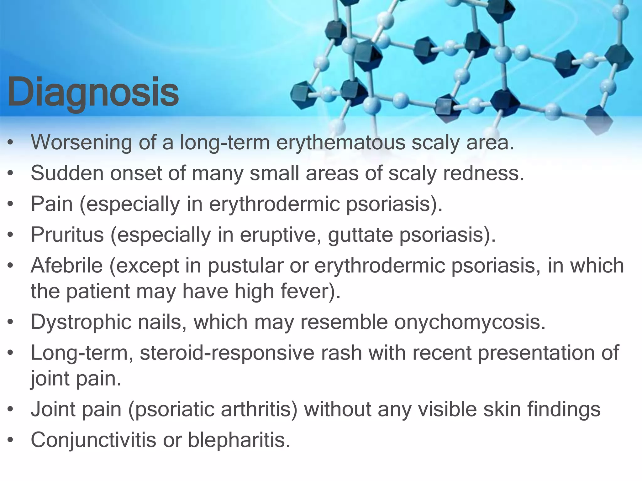 Psoaritic Rash Psoriasis: Diagnosis and Management | PPTX