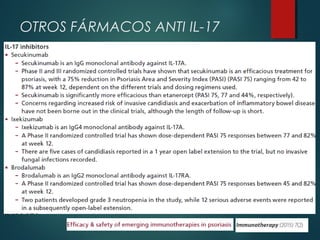 OTROS FÁRMACOS ANTI IL-17
 