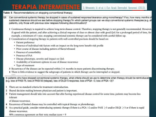 TERAPIA INTERMITENTE
 