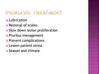 Psoriasis and Management in Primary Care