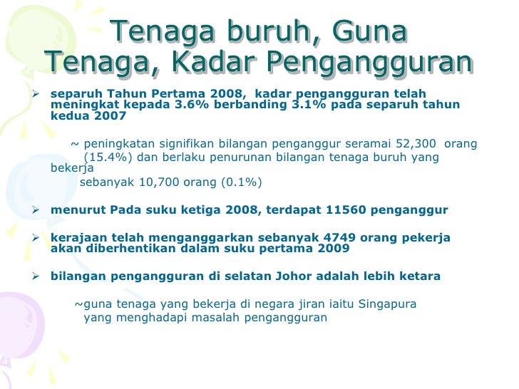 Pengaruh Ekonomi Ke Atas Keluarga