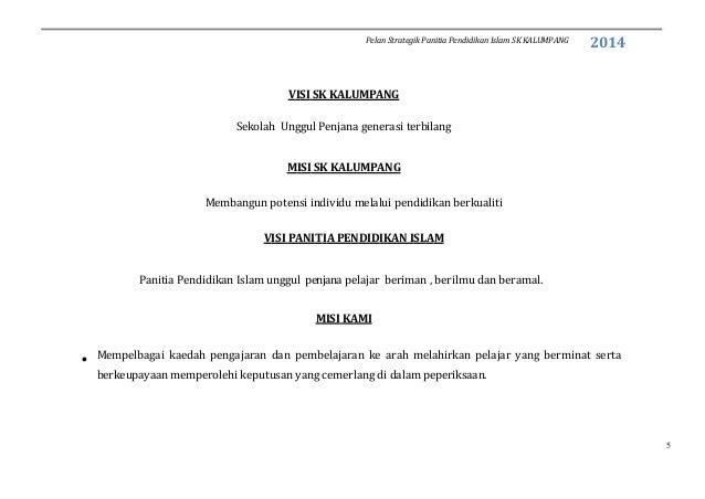 Ps Panitia Pai 2014 Sk Kalumpang