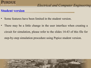 Pspice software+ presentation | PPT