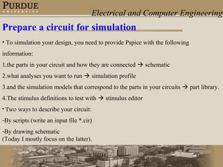 Pspice software+ presentation | PPT