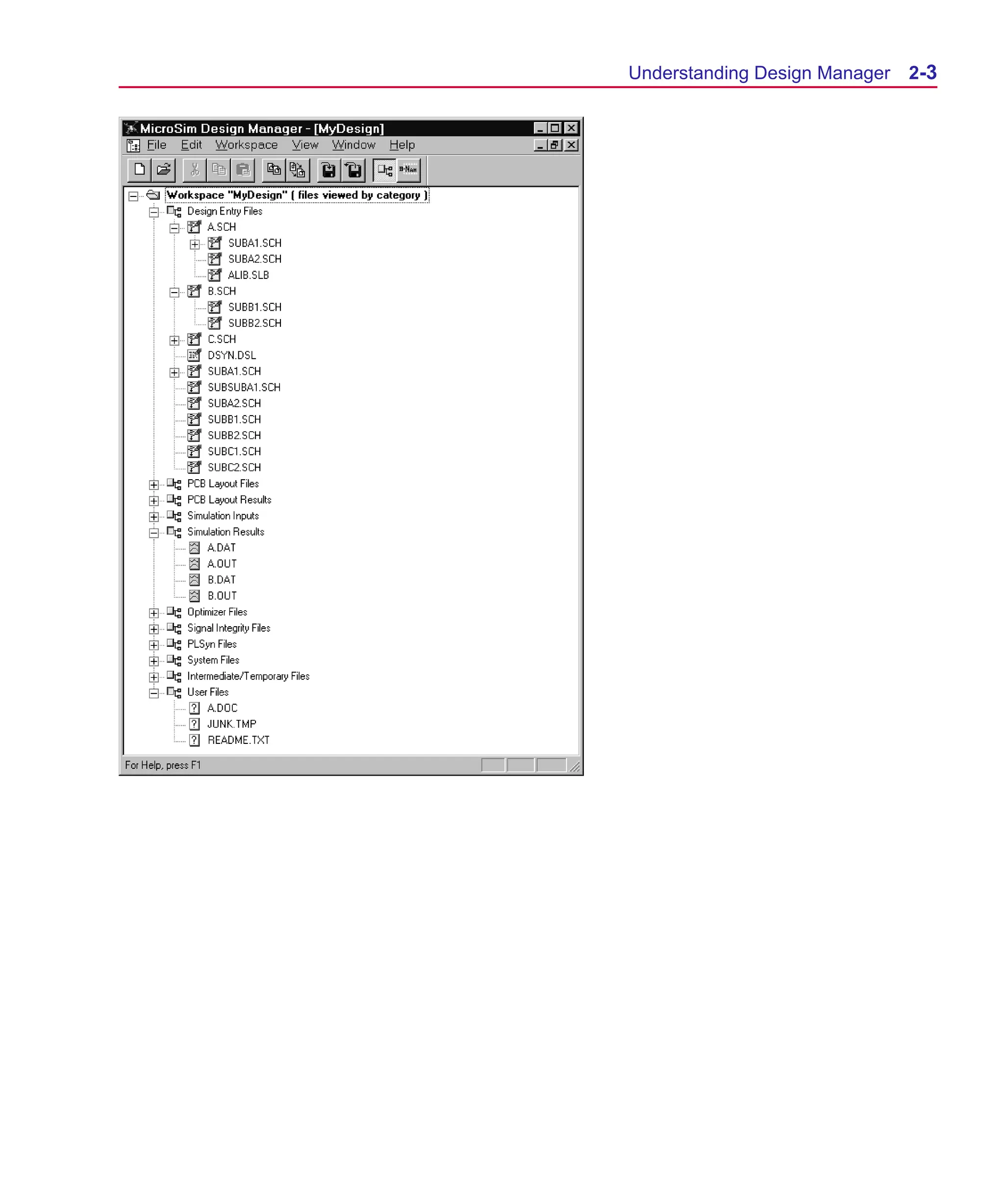 Scug.bk : 02DESMGR.FMK Page 3 Monday, June 16, 1997 10:10 AM




                                                     Understanding Design Manager   2-3
 