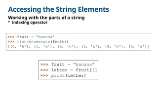 PSP Lecture 11_12 String and List as Array.pptx