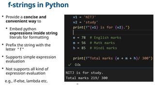 Psp String PSP Lecture 11_12 String and List as Array.pptx