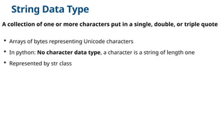 PSP Lecture 11_12 String and List as Array.pptx