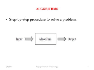 Problem Solving and Python Programming | PPT