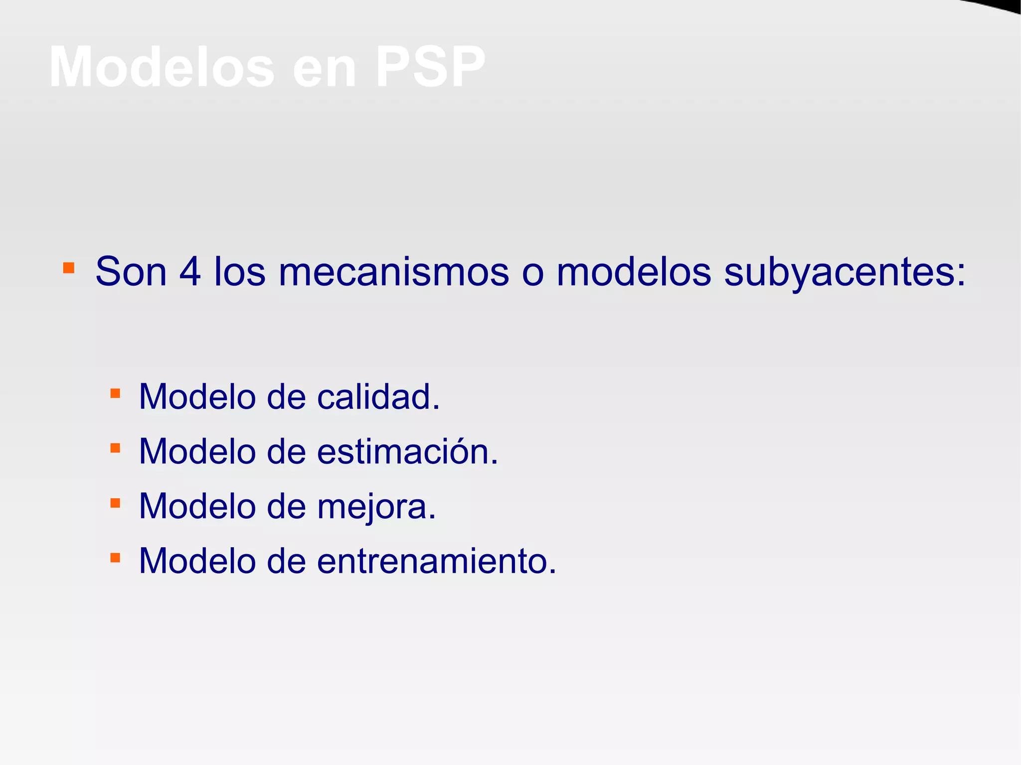 Introduccion a Personal Software Process