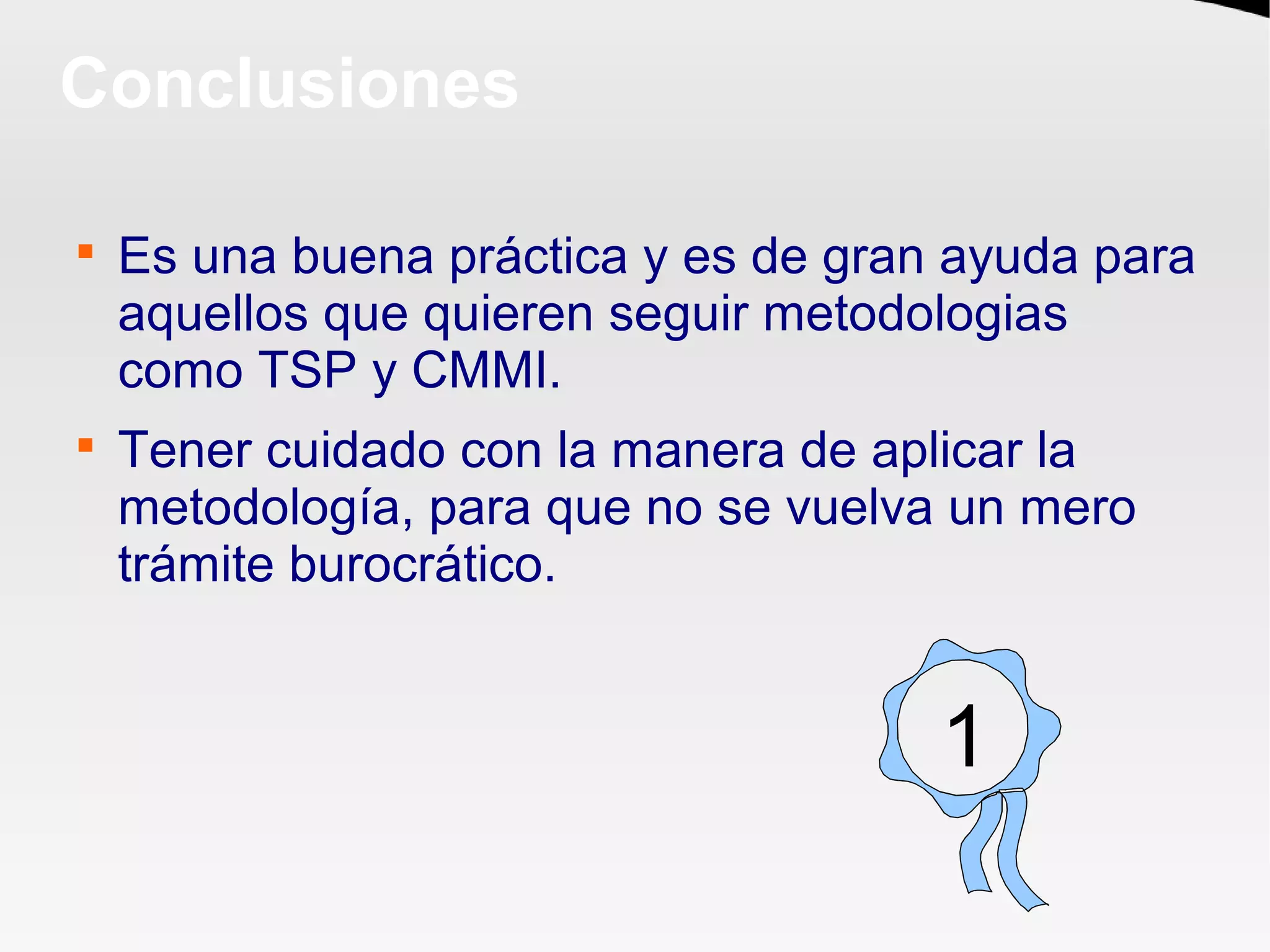 Introduccion a Personal Software Process