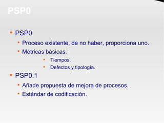 Introduccion a Personal Software Process | PDF